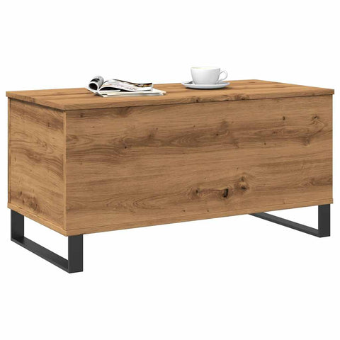 vidaXL Couchtisch Artisan-Eiche 90x44,5x45 cm Holzwerkstoff