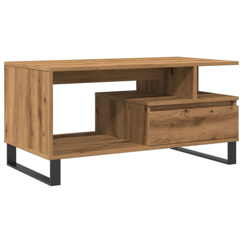 vidaXL Couchtisch Artisan-Eiche 90x49x45 cm Holzwerkstoff