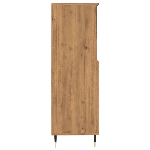 vidaXL Highboard Artisan-Eiche 60x36x110 cm Holzwerkstoff