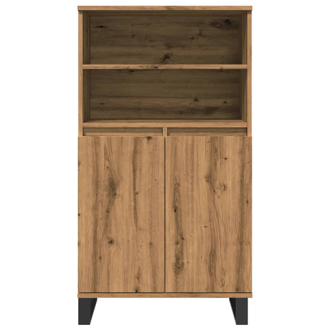 vidaXL Highboard Artisan-Eiche 60x36x110 cm Holzwerkstoff