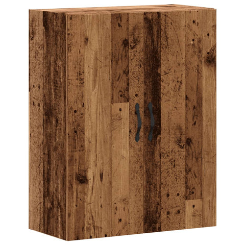 vidaXL Wandschrank Altholz-Optik 69,5x34x90 cm Holzwerkstoff