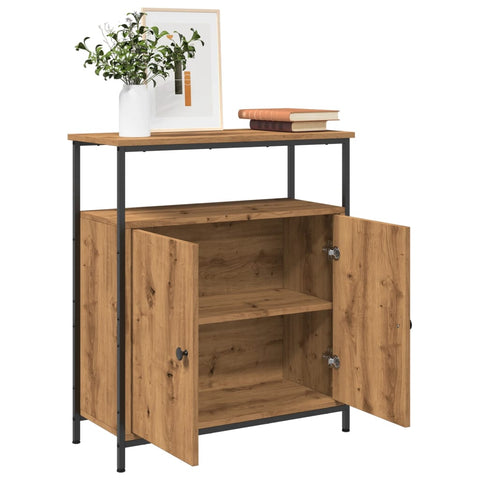 vidaXL Sideboard Artisan-Eiche 70x30x80 cm Holzwerkstoff