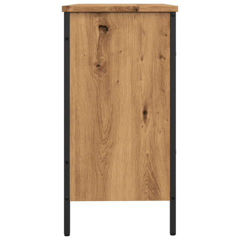 vidaXL Waschbeckenunterschrank Artisan-Eiche 80x30x60 cm Holzwerkstoff