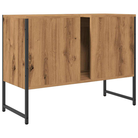 vidaXL Waschbeckenunterschrank Artisan-Eiche 80x33x60 cm Holzwerkstoff