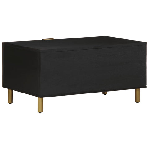 vidaXL Couchtisch Schwarz 80x50x40 cm Holzwerkstoff