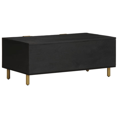 vidaXL Couchtisch Schwarz 100x54x40 cm Holzwerkstoff