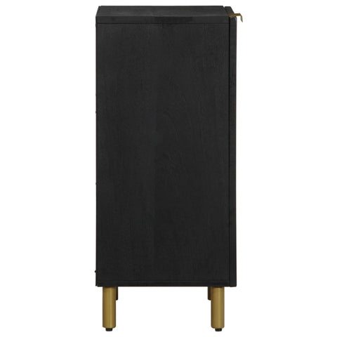 vidaXL Sideboard Schwarz 40x33x75 cm Holzwerkstoff