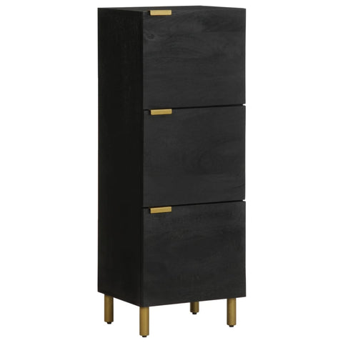 vidaXL Highboard Schwarz 40x33x110 cm Holzwerkstoff