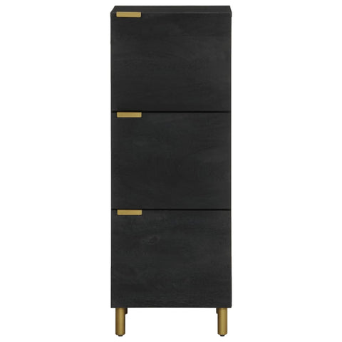 vidaXL Highboard Schwarz 40x33x110 cm Holzwerkstoff