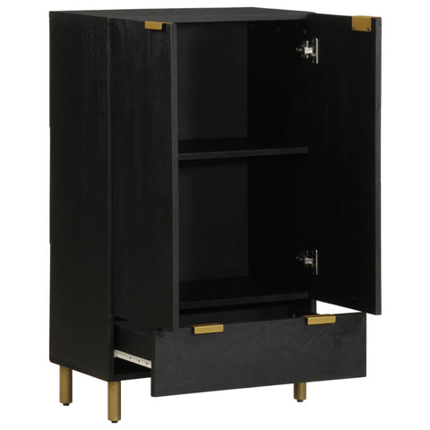 vidaXL Highboard Schwarz 60x33x100 cm Holzwerkstoff