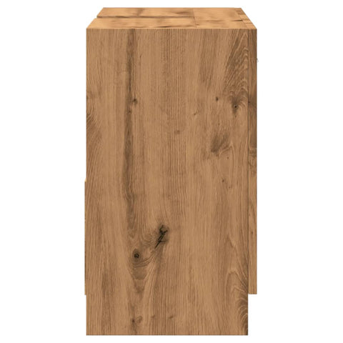 vidaXL Waschbeckenschrank Artisan-Eiche 63x30x54 cm Holzwerkstoff