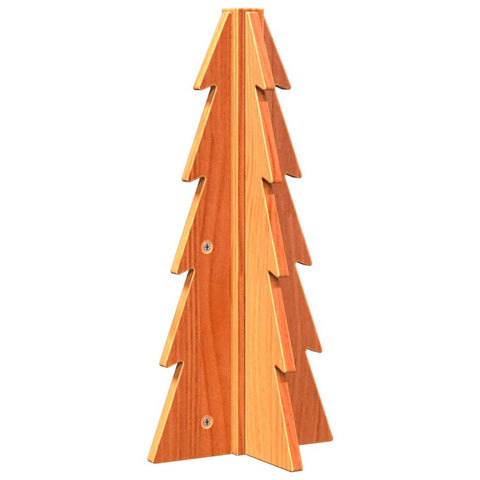 vidaXL Weihnachtsbaum Holz zum Schmücken 49 cm Massivholz Kiefer