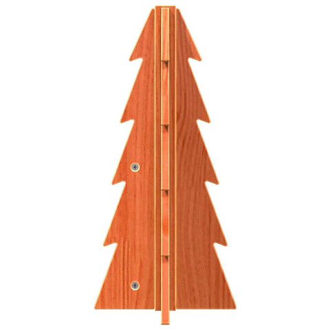 vidaXL Weihnachtsbaum Holz zum Schmücken 49 cm Massivholz Kiefer