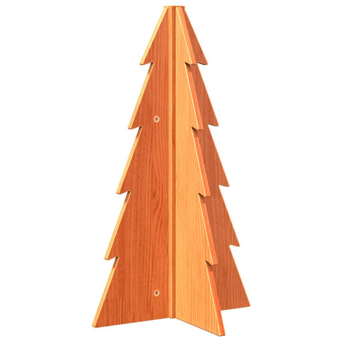 vidaXL Weihnachtsbaum Holz zum Schmücken 69,5 cm Massivholz Kiefer