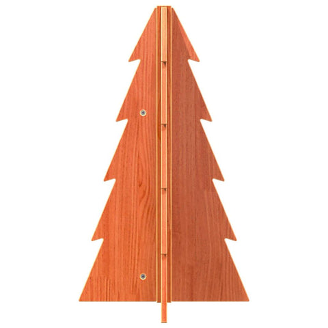 vidaXL Weihnachtsbaum Holz zum Schmücken 69,5 cm Massivholz Kiefer