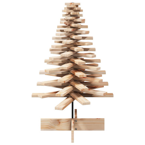 Weihnachtsbaum Holz zum Schmücken 100 cm Massivholz Kiefer