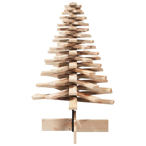 Weihnachtsbaum Holz zum Schmücken 100 cm Massivholz Kiefer