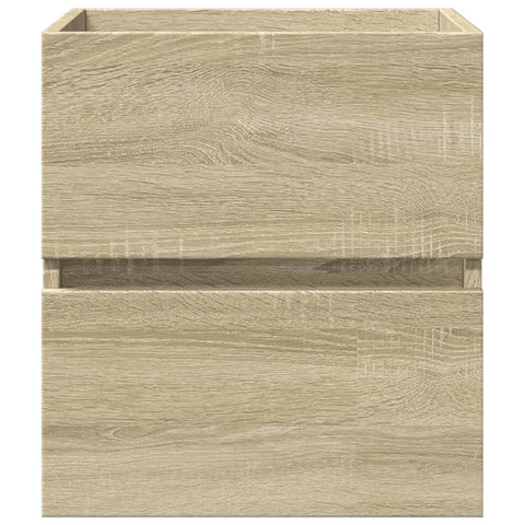 vidaXL Waschbeckenunterschrank Sonoma-Eiche 41x38,5x45cm Holzwerkstoff