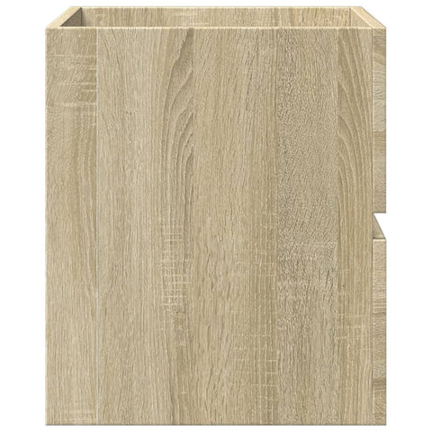 vidaXL Waschbeckenunterschrank Sonoma-Eiche 41x38,5x45cm Holzwerkstoff