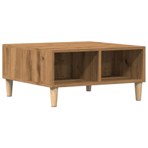 vidaXL Couchtisch Artisan-Eiche 60x60x30 cm Holzwerkstoff