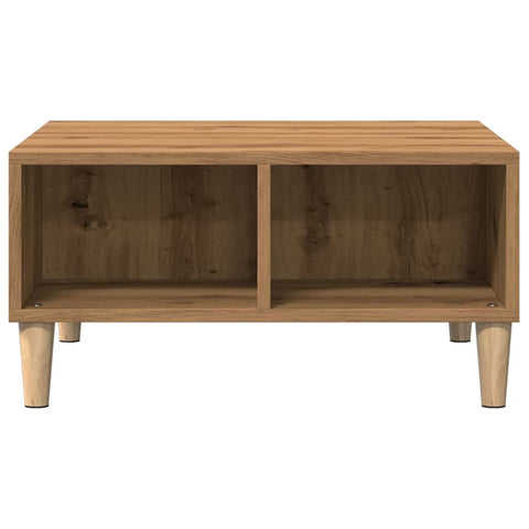 vidaXL Couchtisch Artisan-Eiche 60x60x30 cm Holzwerkstoff