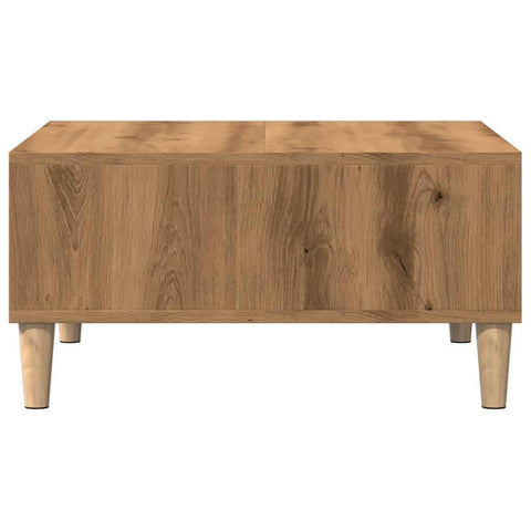 vidaXL Couchtisch Artisan-Eiche 60x60x30 cm Holzwerkstoff