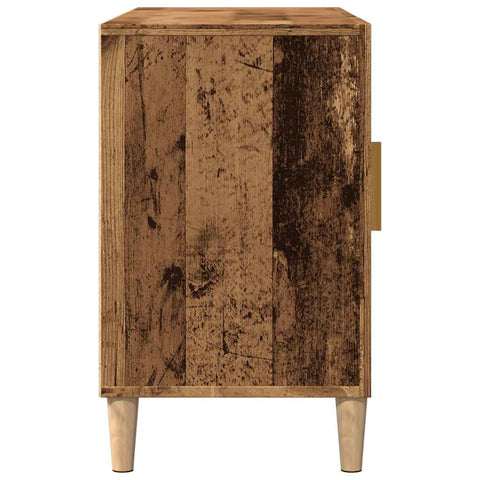 vidaXL Sideboard Altholz-Optik 100x36x60 cm Holzwerkstoff