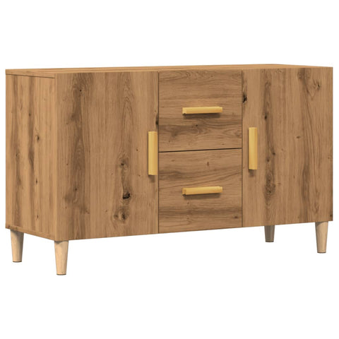 vidaXL Sideboard Artisan-Eiche 100x36x60 cm Holzwerkstoff