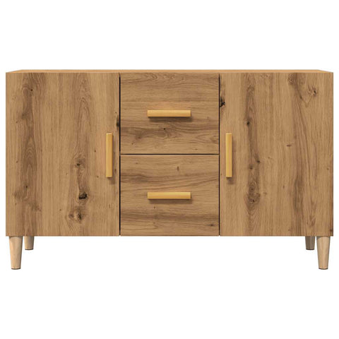 vidaXL Sideboard Artisan-Eiche 100x36x60 cm Holzwerkstoff