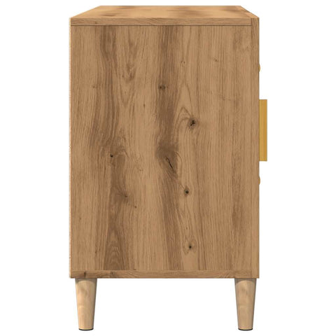 vidaXL Sideboard Artisan-Eiche 100x36x60 cm Holzwerkstoff