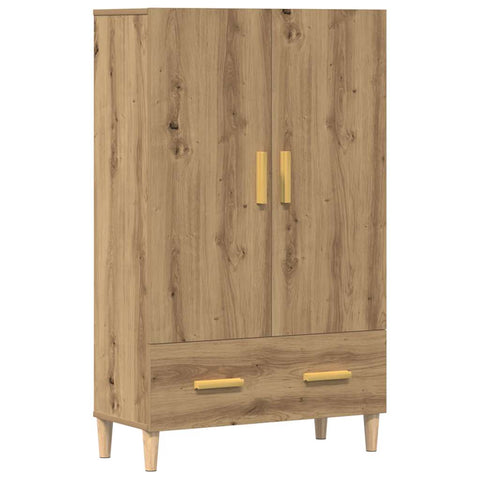 vidaXL Highboard Artisan-Eiche 70x31x115 cm Holzwerkstoff