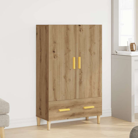 vidaXL Highboard Artisan-Eiche 70x31x115 cm Holzwerkstoff