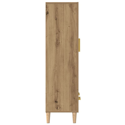 vidaXL Highboard Artisan-Eiche 70x31x115 cm Holzwerkstoff