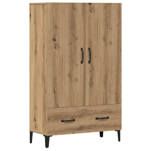 vidaXL Highboard Artisan-Eiche 70x31x115 cm Holzwerkstoff