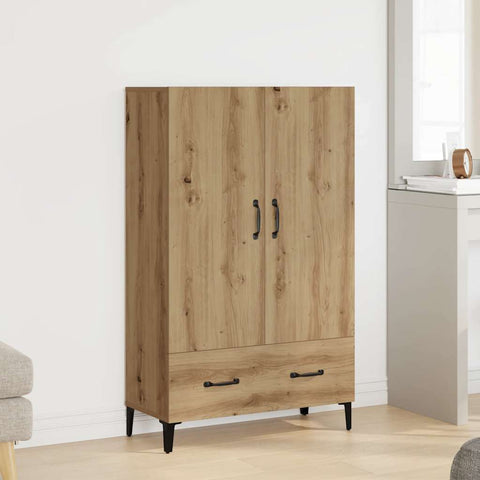 vidaXL Highboard Artisan-Eiche 70x31x115 cm Holzwerkstoff