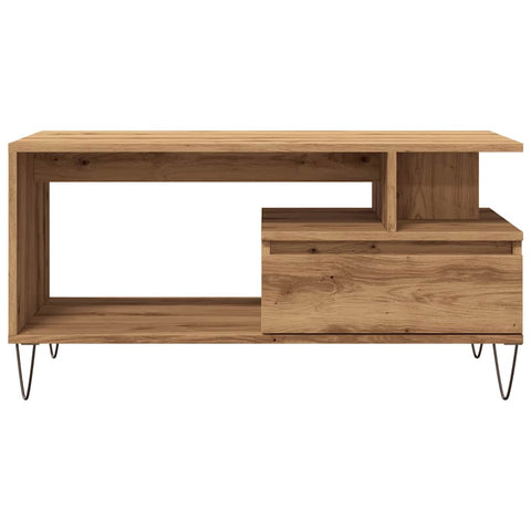 vidaXL Couchtisch Artisan-Eiche 90x49x45 cm Holzwerkstoff