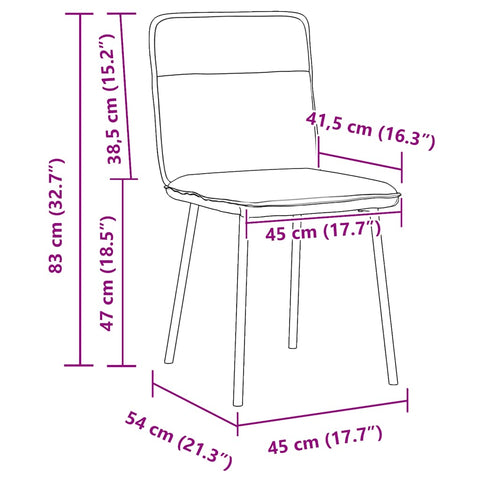 Esszimmerstühle 6 Stk. Gelb Samt