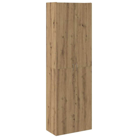 vidaXL Highboard Artisan-Eiche 60x32x190 cm Holzwerkstoff