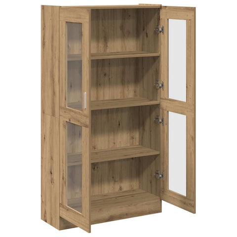 vidaXL Highboard Artisan-Eiche 82,5x30,5x150 cm Holzwerkstoff