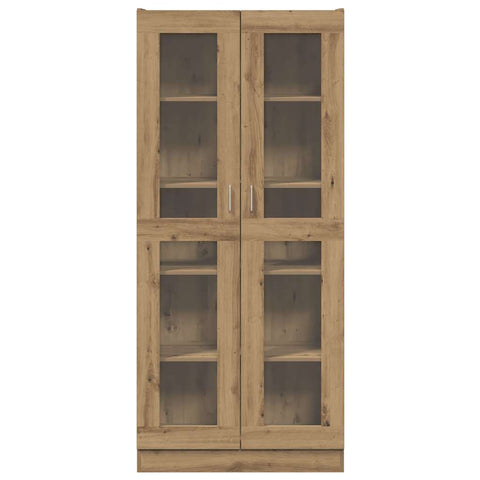 vidaXL Highboard Artisan-Eiche 82,5x30,5x185 cm Holzwerkstoff