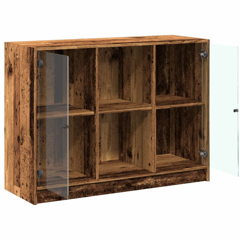 vidaXL Sideboard Altholz-Optik 102x37x75,5 cm Holzwerkstoff