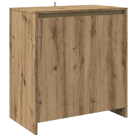 vidaXL 2-tlg. Sideboard Artisan-Eiche Holzwerkstoff