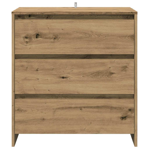 vidaXL 2-tlg. Sideboard Artisan-Eiche Holzwerkstoff