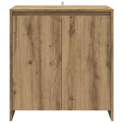 vidaXL 3-tlg. Sideboard Artisan-Eiche Holzwerkstoff