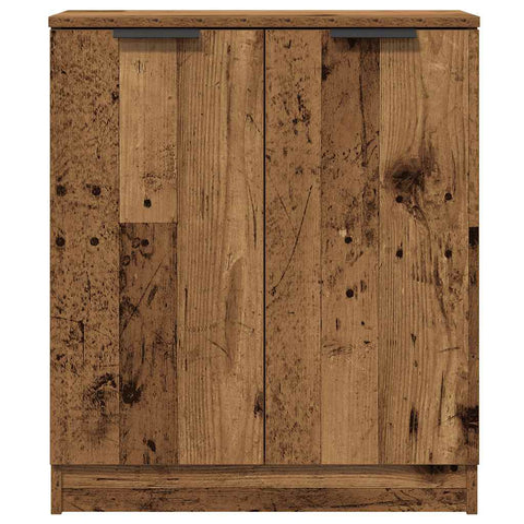 vidaXL Sideboards 3 Stk. Altholz-Optik 60x30x70 cm Holzwerkstoff