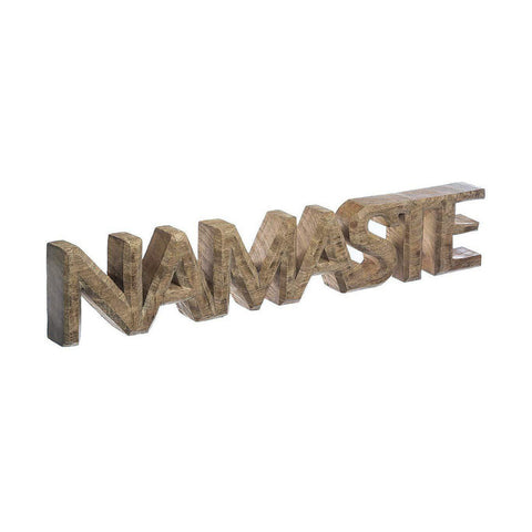 Deko-Figur Atmosphera Namaste Mango-Holz (54 x 3,5 x 10 cm)-0