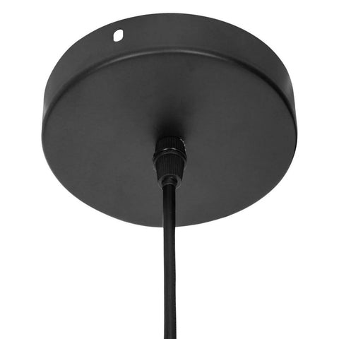 Deckenlampe Atmosphera Jena Schwarz 40W Metall (26 x 26 x 25 cm)-3