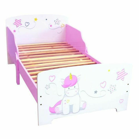 Bett Fun House Unicorn Holz MDF 144 x 77 x 59 cm-0