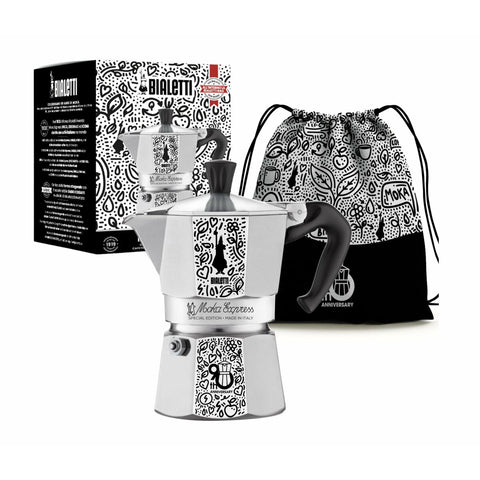 Italienische Kaffeemaschine Bialetti Moka Express Aluminium-1