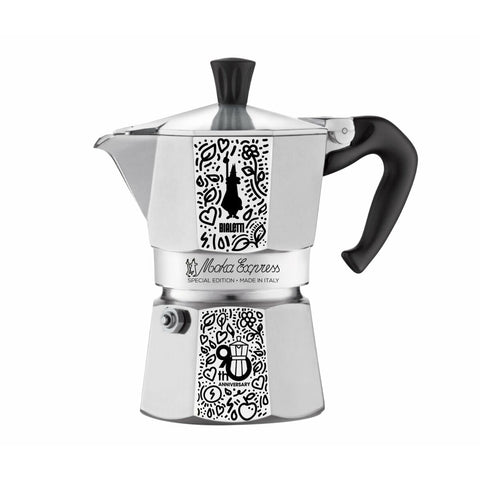 Italienische Kaffeemaschine Bialetti Moka Express Aluminium-0